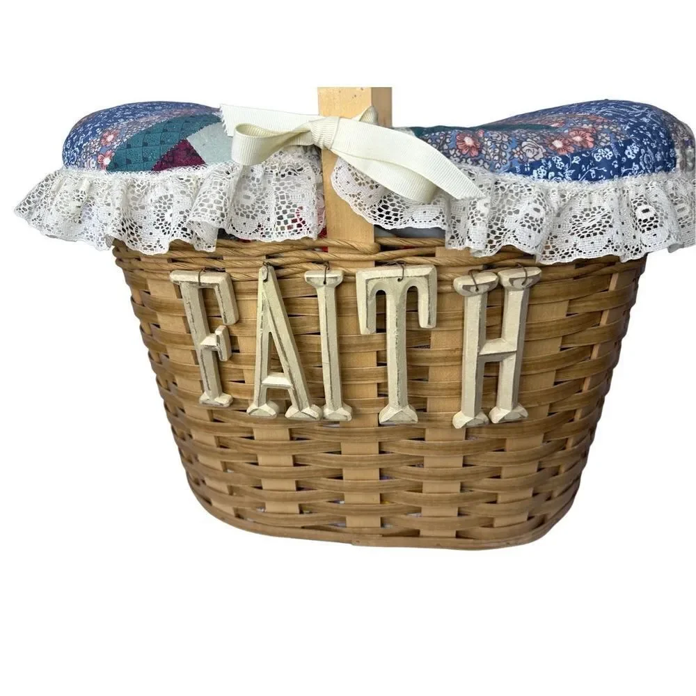‘FAITH’ Letters for Baskets. Netting. Screens